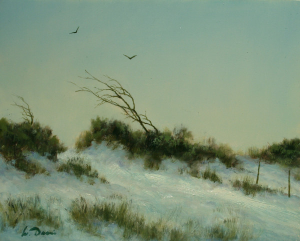 Windswept Dune by William R Davis