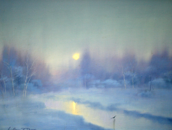 Soft Winter Glow by William R Davis