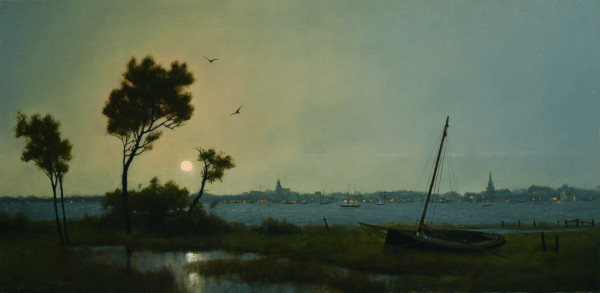 Nantucket Nocturne by William R Davis