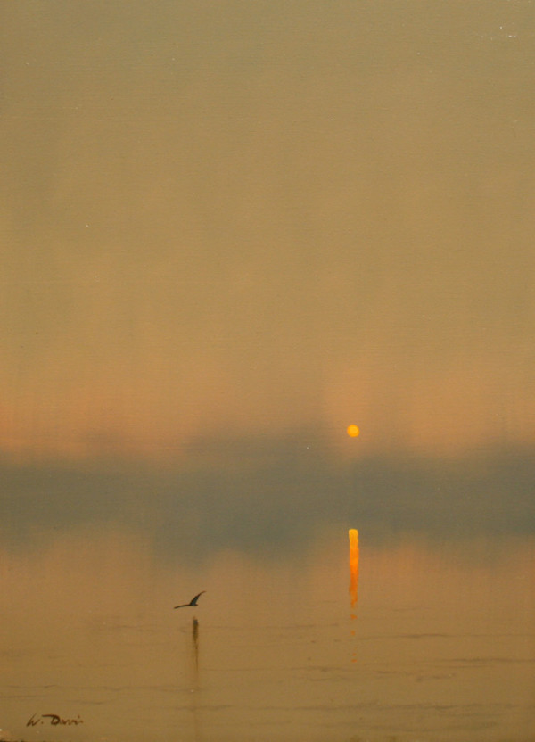 Misty Morning by William R Davis