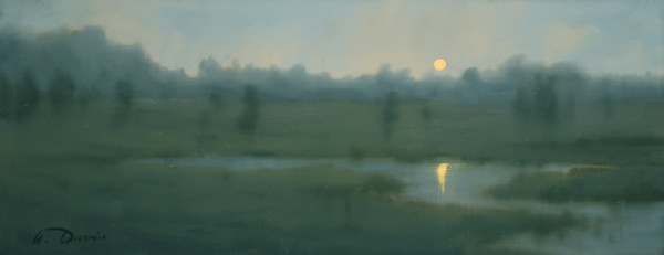 Marsh Inlet Reflection by William R Davis