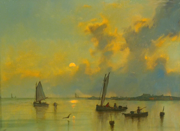 Line Fishermen by William R Davis