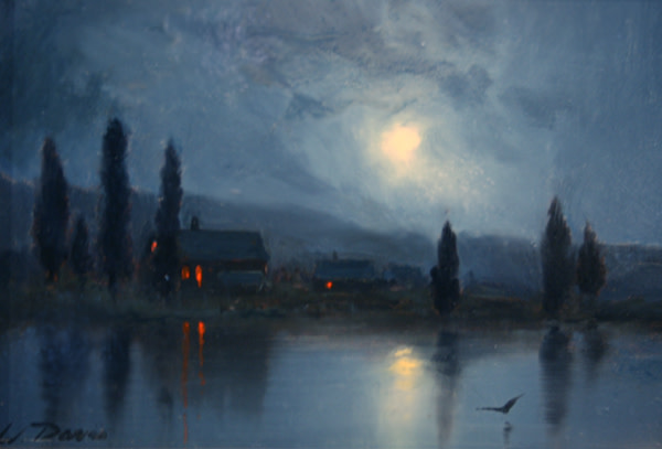 Indigo Moonlight by William R Davis