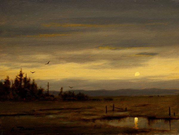 December Marsh by William R Davis