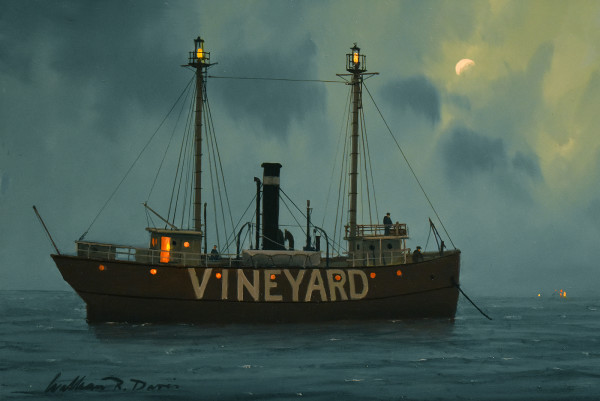 Evening on Vineyard Lightship
