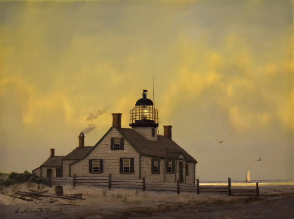 Long Point Light, circa 1829  Provincetown, MA by William R Davis