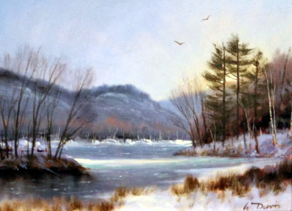 Saco River, North Conway, NH by William R Davis