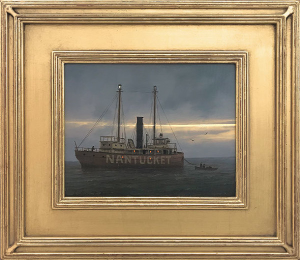 Lightship Nantucket by William R Davis