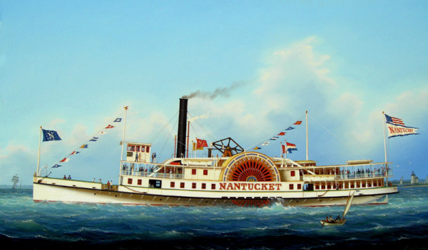Steamboat Nantucket by William R Davis