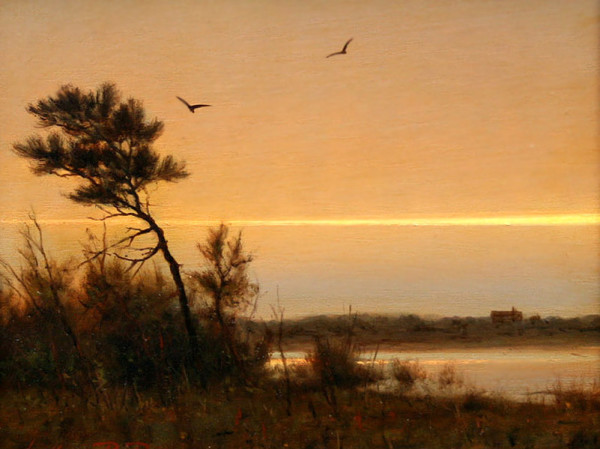 Twilight on the Marsh by William R Davis