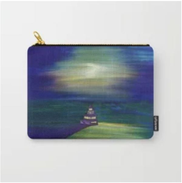 Carry All Pouch - Manitowoc Lighthouse* by Barbara J Zipperer