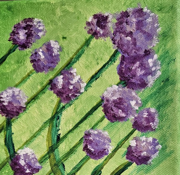 Chives by Barbara J Zipperer