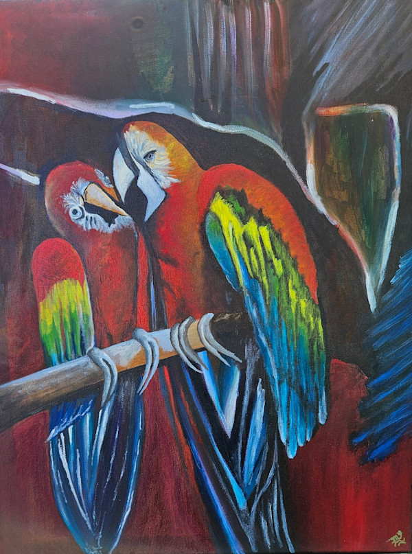 Feathered Friends II by Barbara J Zipperer