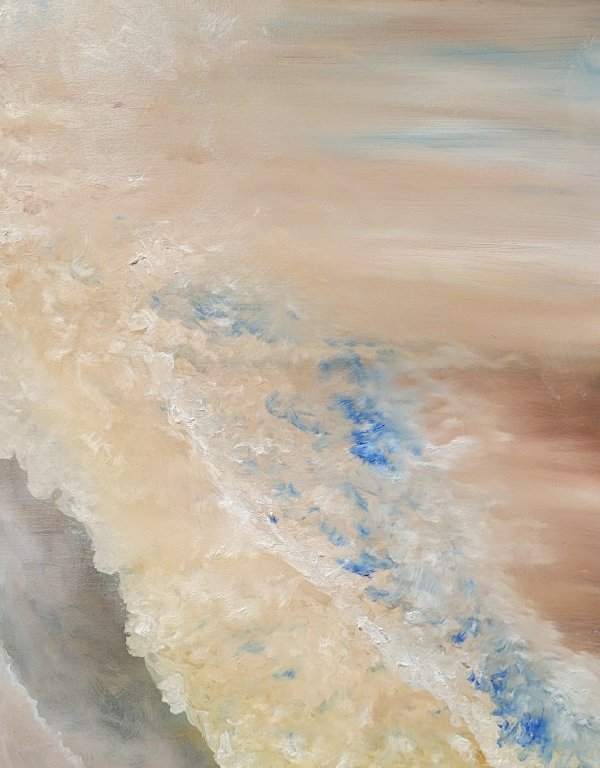 Lake Foam by Barbara J Zipperer