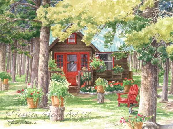 Tippet Cottage by Jessica Glenn