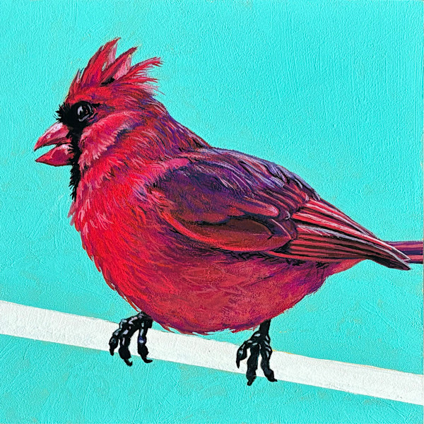 Cardinal #3 by Paige Wallis, Image 1.