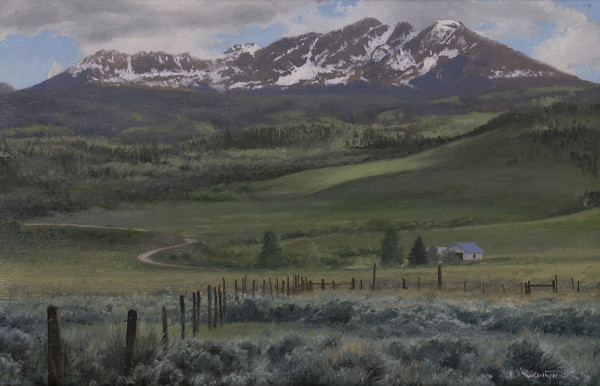 Brush Creek Ranch by John Whytock - Oak Rose Studio