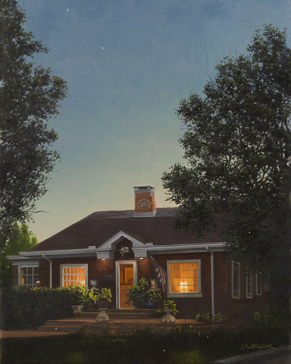 Midwest Evening by John Whytock - Oak Rose Studio