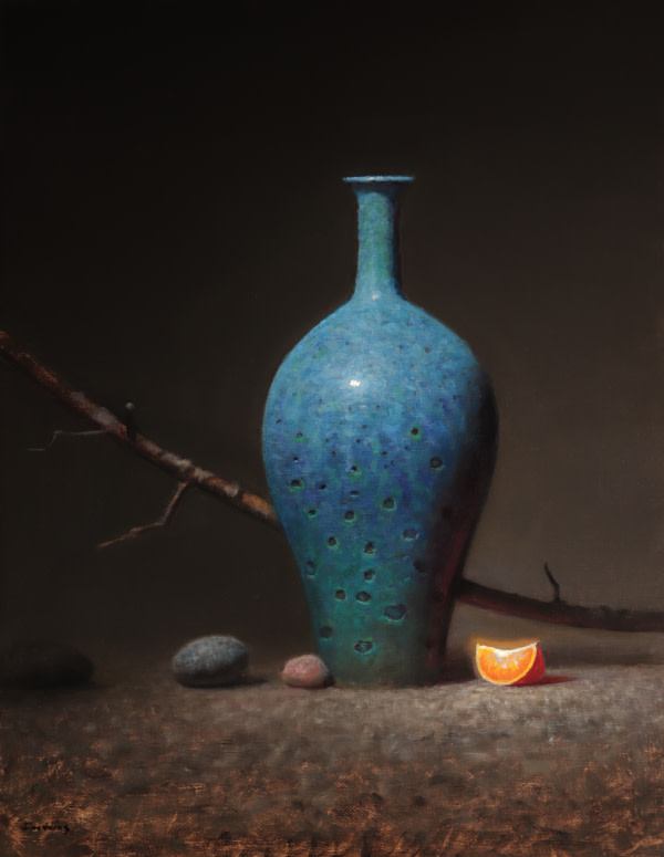 Blue Bottle by Jeremy Goodding