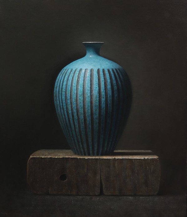 Structure in Blue by Jeremy Goodding