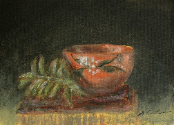 Leaves and Bowl by Ari Constancio