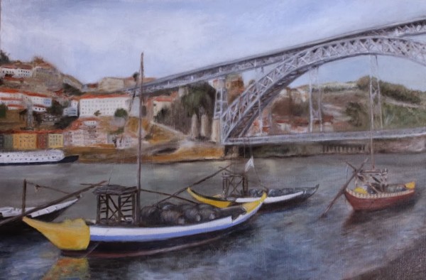 Rabelos in Douro River by Ari Constancio