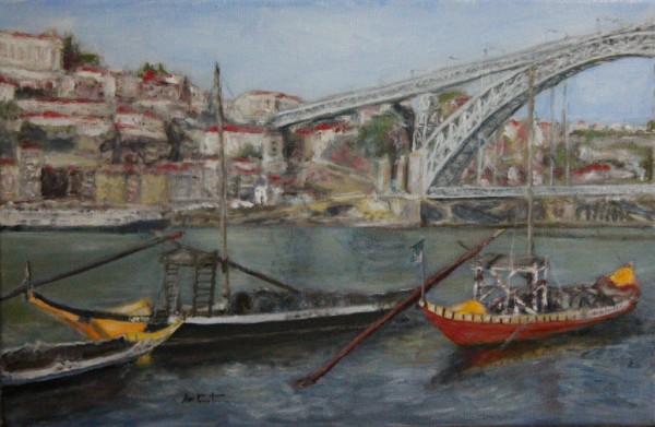 Rabelos in Douro River III by Ari Constancio