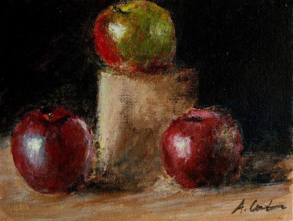 Three Apples by Ari Constancio