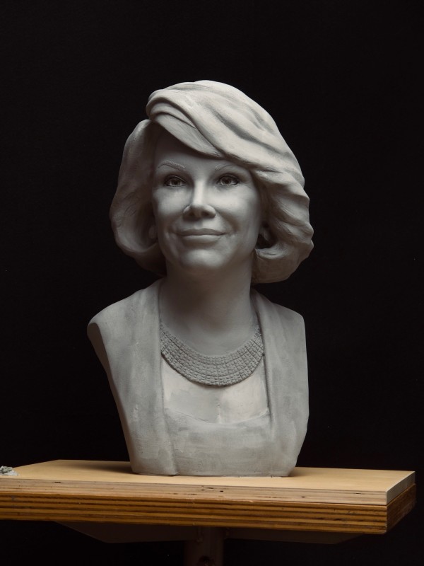 Joan Rivers Bust for Television Hall of Fame by Richard Becker