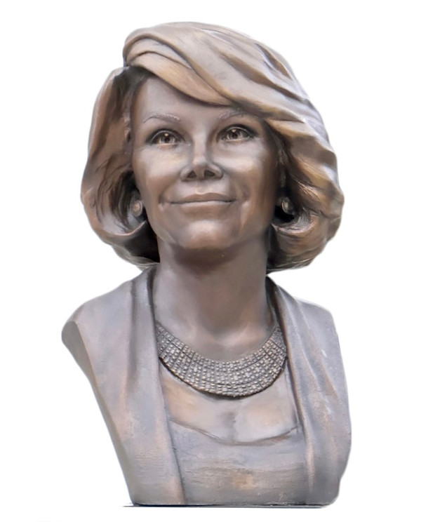 Joan Rivers Bust for Television Hall of Fame by Richard Becker