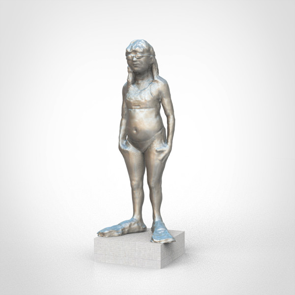 Queen of the Sea (Custom cast, bronze or stainless steel) by Richard Becker, Image 1.