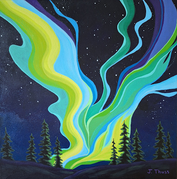 Aurora Borealis by Jane Thuss