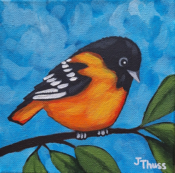 A Splash of Orange by Jane Thuss