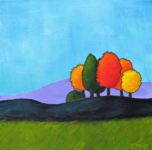 Autumn Hills by Jane Thuss