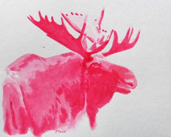 Moose - Canada 150 Series by Jane Thuss