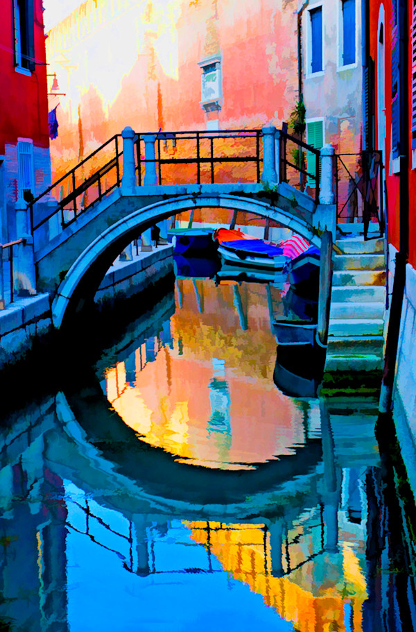Venice Mirror Limited Edition by Rochelle Berman, Image 1.