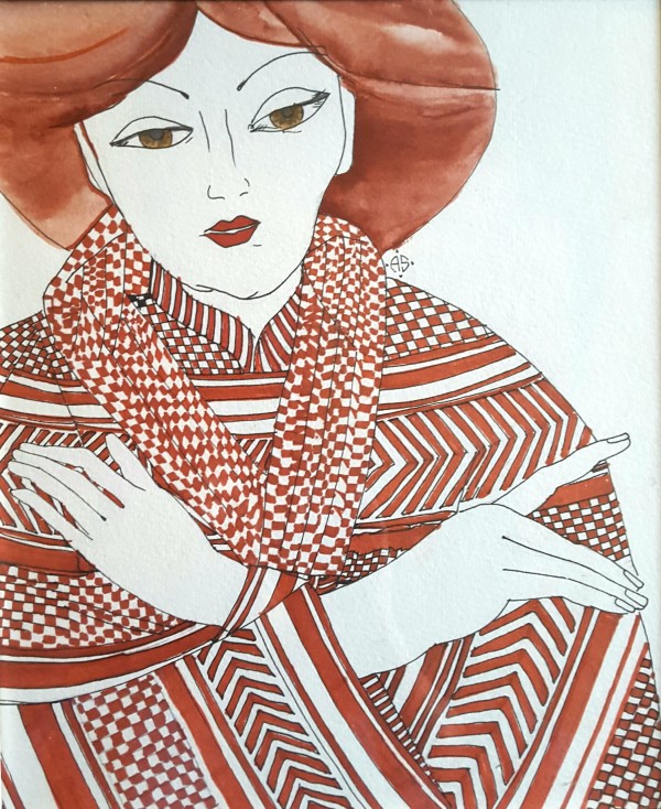 GIrl in Kimono by Andrea Sartori