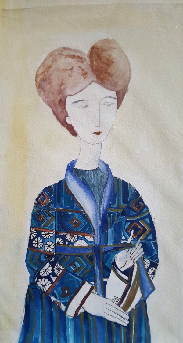 Girl with Kimono by Andrea Sartori