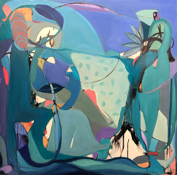 Who's That Playing in My Garden? by JL Schwartz Art