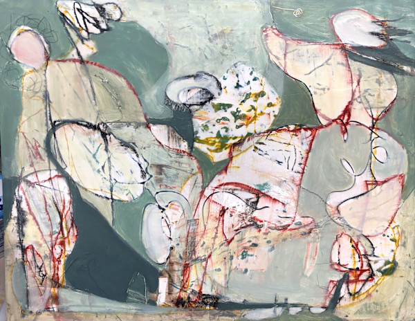 Windy Day in the Park by JL Schwartz Art