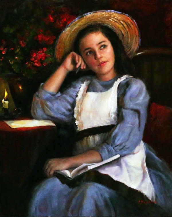 The Young Novelist by Catherine Marchand