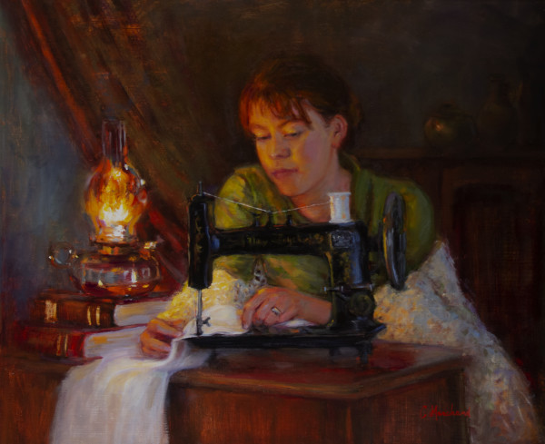The Seamstress by Catherine Marchand