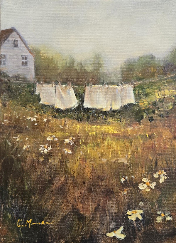 Wash Day  Framed by Catherine Marchand, Image 1.