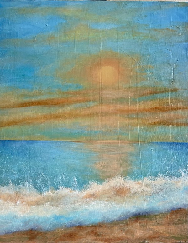 Sunset Surf by Jane D. Steelman
