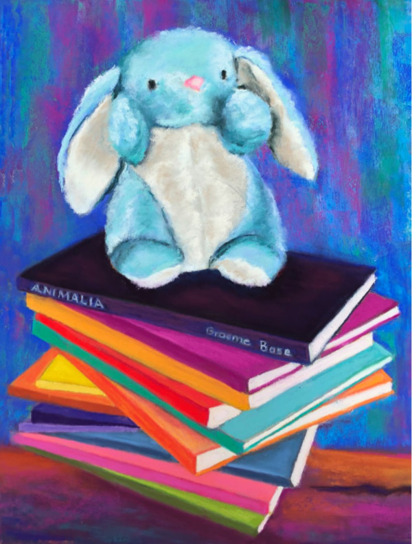 Blue Bunny Reads by Jane D. Steelman