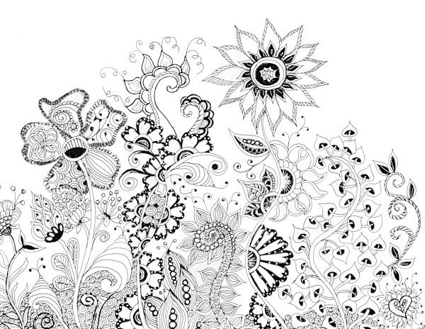 Flower Garden 1 by Jane D. Steelman, Image 2.