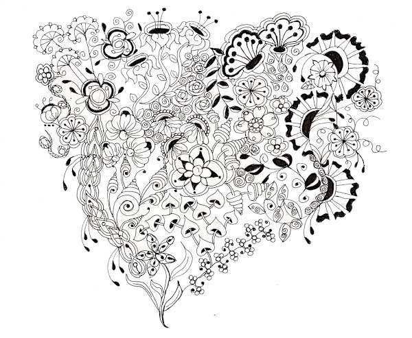 Zen Heart 2 by Jane D. Steelman, Image 1.