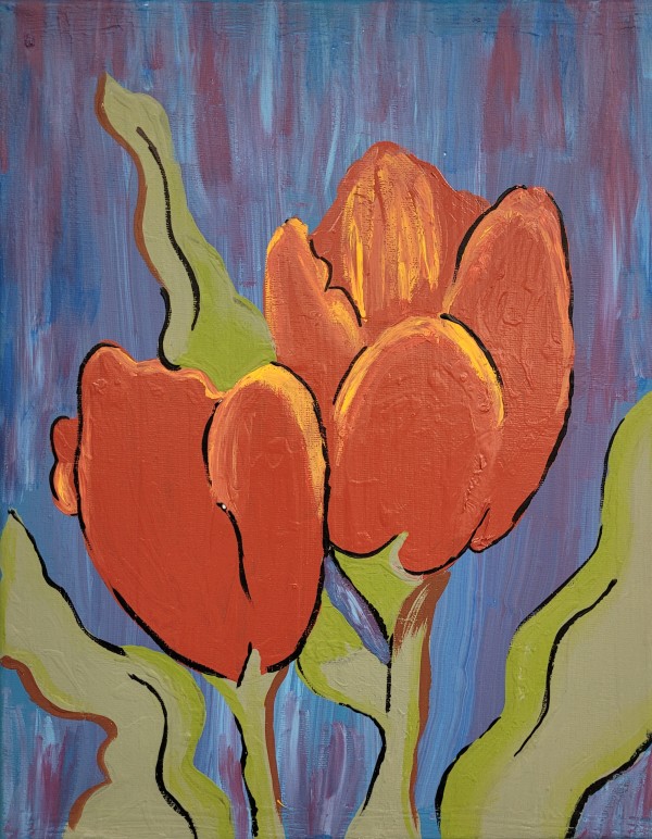 Ruth's Tulips by Ruth A