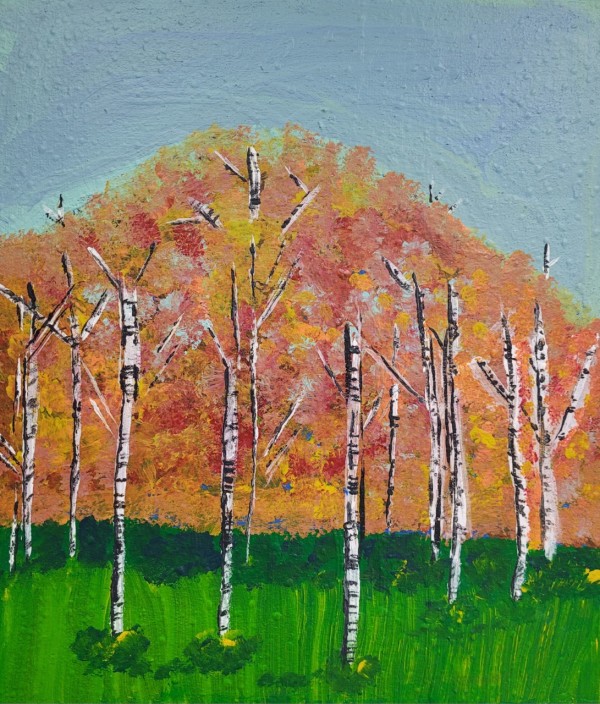 Autumn Trees by Krystina V