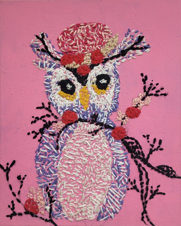 Yarn Owl by Patricia   F.